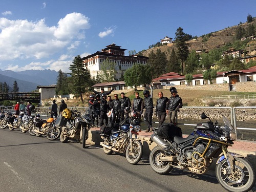 motor bike tour bhutan